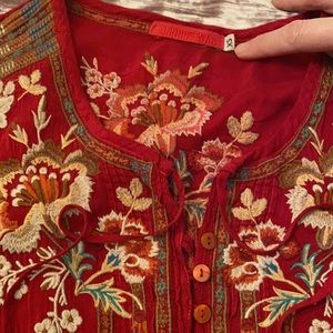 Johnny Was embroidered XS S